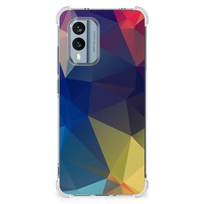 Nokia X30 Shockproof Case Polygon Dark Nokia X30 Shockproof Case Polygon Dark