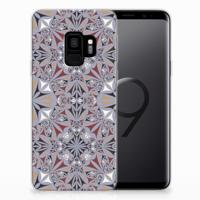 Samsung Galaxy S9 | TPU | Siliconen hoesje | Flower Tiles - thumbnail