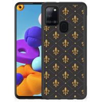 Samsung Galaxy A21s Bumper Case Franse Lelie - thumbnail