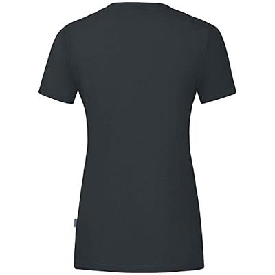 JAKO C6120D T-Shirt Organic Dames - Antraciet - 34