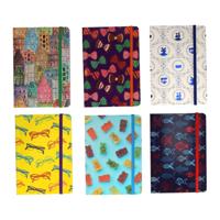 Notitieboek met elastiek 17,5x12,5cm - thumbnail
