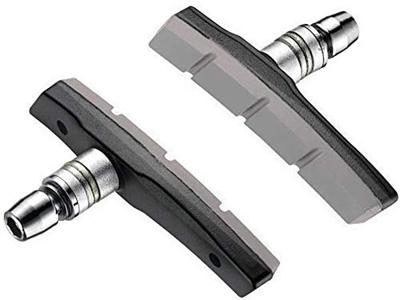 Simson Remblokken v-brake 80 x 13 mm zwart/grijs 2 stuks