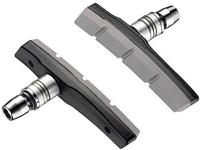 Simson Remblokken v-brake 80 x 13 mm zwart/grijs 2 stuks - thumbnail