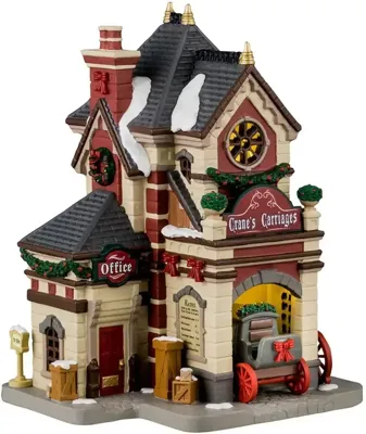 Crane's Carriages 17x23x26 cm Kersthuisje LEMAX - Lemax