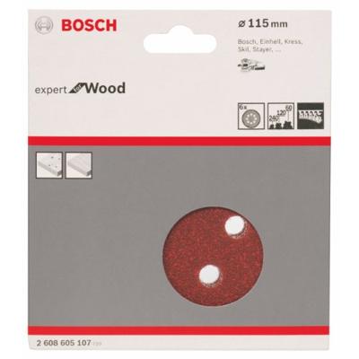 Bosch Accessories Best for Wood 2608605107 Excenterschuurpapierset Met klittenband, Geperforeerd Korrelgrootte (num) 60, 120, 240 (Ø) 115 mm 1 set(s) Bosch Accessories Best for Wood 2608605107 Excenterschuurpapierset Met klittenband, Geperforeerd Korrelgrootte (num) 60, 120, 240 (Ø) 115 mm 1 set(s)