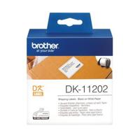 Brother etiketten voor QL, ft 62 x 100 mm, pak van 300 etiketten - thumbnail