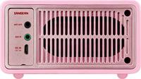 Sangean WR-7 Genuine Mini Radio VHF (FM) Bluetooth Oplaadbaar Pink - thumbnail