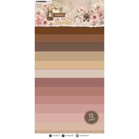 Studio Light • teddy's tea time uni paper pad 12 colors - thumbnail