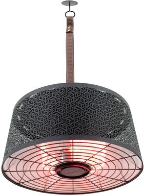 Sunred heater moderna artix ultra smart hangend 2000 w roségoud zwart