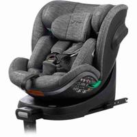 Autostoel - BABYAUTO - SCUDDA GREY DOBBY - Van geboorte tot 12 jaar - 0-36 kg - I-Size - ISOFIX - 360° draaibaar - ECE R129 - thumbnail