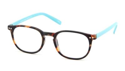 Leesbril I Need You +2.00 dpt Junior Selection bruin-turquoise