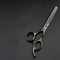 Professionele haar snijden Scissor kappers Kit dunner schaar Kapper (zwart verdunnen (SXLC-602T)) - thumbnail