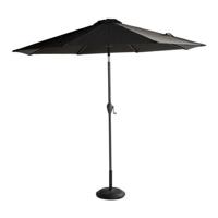 Hartman Parasol 'Sunline' 270cm, kleur Antraciet - thumbnail