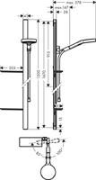 Hansgrohe Doucheset Rainfinity PowderRain 130 3jet EcoSmart Met Glijstang 150 cm En Zeepschaal Chroom - thumbnail