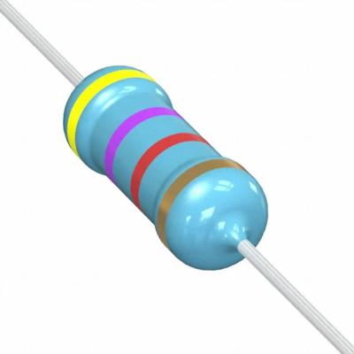 TE Connectivity 5-1625892-5 Vermogensweerstand 4.7 kΩ 0.05 % 1 stuk(s) Package