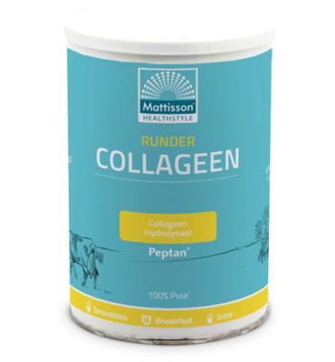 Mattisson HealthStyle Runder Collageen Poeder Peptan Mattisson HealthStyle Runder Collageen Poeder Peptan