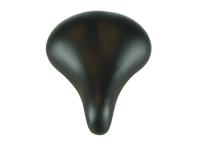 Dresco fietszadel Basic 21 x 27 cm synthetisch/foam zwart - thumbnail