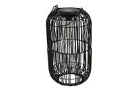 Decostar Hanglamp solar LED Giona M 30 cm zwart - thumbnail