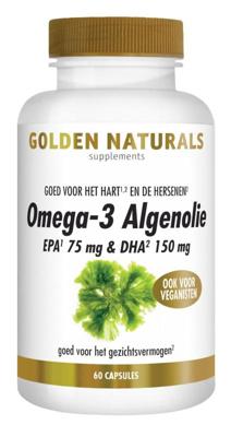 Golden Naturals Omega-3 Algenolie 60Capsules