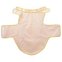 Hondenregenjas met reflecterende strips polyester geel 3XL - thumbnail