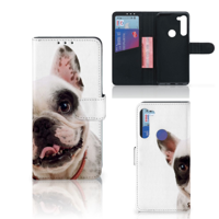 Motorola G8 Power | Telefoonhoesje | Met pasjeshouder | Franse Bulldog - thumbnail