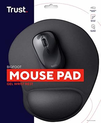 Trust BigFoot Mouse Pad Desktop accessoire Zwart - thumbnail