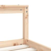 Kinderbedframe 70x140 cm massief grenenhout - thumbnail