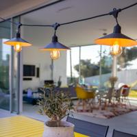 LED-lichtkrans Lumisky Zwart 6 m - thumbnail