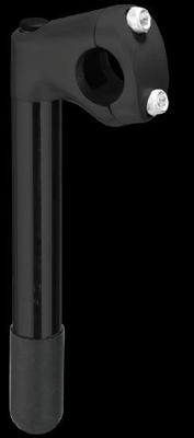 White Label stuurpen kinderf. ø25,4 180mm 2 bouts zwart