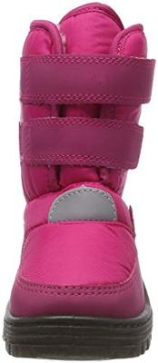 Playshoes snowboots klittenband uni fuchsia Maat
