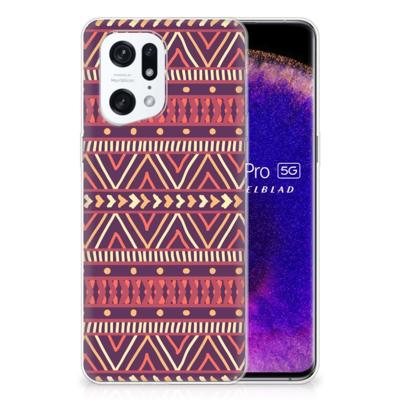 OPPO Find X5 Pro | TPU bumper | Aztec Paars