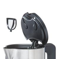 Bosch TWK8612P waterkoker 1,5 l 2000 W Zwart, Grijs, Turkoois - thumbnail