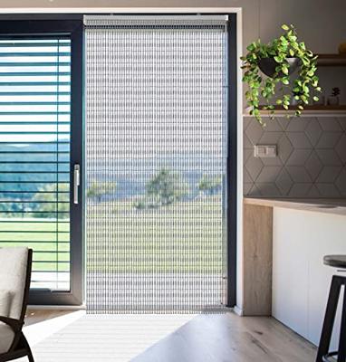 Vliegengordijn perla 90x220 cm grijs