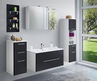 Wastafelkast Ivar Zwart L - thumbnail