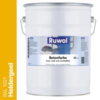 Ruwol Betonverf Heldergeel (RAL 1021) 20 liter - thumbnail