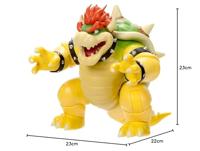 Super Mario Movie Bowser actiefiguur - 18 cm - thumbnail