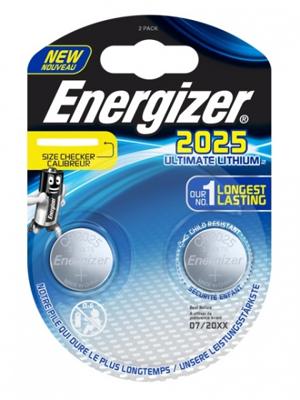 Enerdis Energizer ultimate lithium 3v cr2025 blister 2 stuks