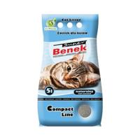 Certech Super Benek Compact Natural - Klonterende kattenbakvulling 5 l - thumbnail