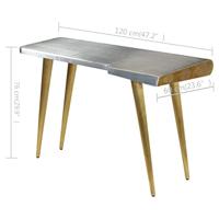 VidaXL Schrijftafel aviator vintage luchtvaartstijl 120x60x76 cm - thumbnail
