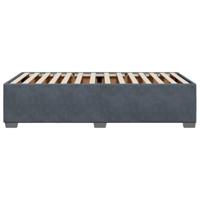 Bedframe zonder matras 80x200 cm fluweel donkergrijs - thumbnail