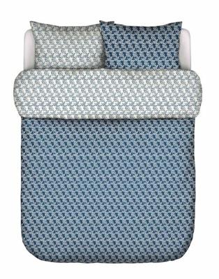 Marc O'Polo Marc O'Polo Monogram Dekbedovertrek Space blue 200x200/220