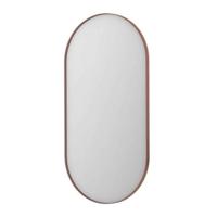 Spiegel INK SP20 Ovaal In Stalen Kader 60 x 4 x 120 cm Geborsteld Koper - thumbnail