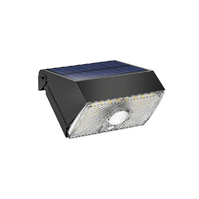 Solar wandlamp beam met schemer- en bewegingssensor op zonne-energie