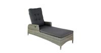 Ligbed Long Beach Chocolate Taupe D 162 x B 68 x H 105 cm Oosterik Home - Oosterik home - thumbnail