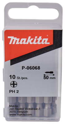 Makita Accessoires Schroefbit torsion PH2x50mm - P-06068 P-06068