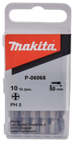 Makita Accessoires Schroefbit torsion PH2x50mm - P-06068 P-06068 - thumbnail