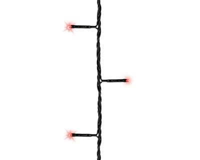 LED basic lights twinkle buit 600 cm 80 lampjes zwart/rood Lumineo - Lumineo LED basic lights twinkle buit 600 cm 80 lampjes zwart/rood Lumineo - Lumineo