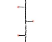 LED basic lights twinkle buit 600 cm 80 lampjes zwart/rood Lumineo - Lumineo - thumbnail