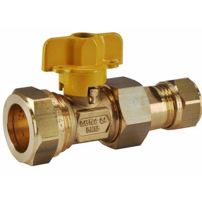 Wiesbaden Riko Gaskogelkranen 22 mm knel x 15 mm knel