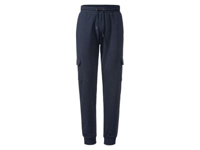 LIVERGY Heren joggingbroek (Marineblauw, M)